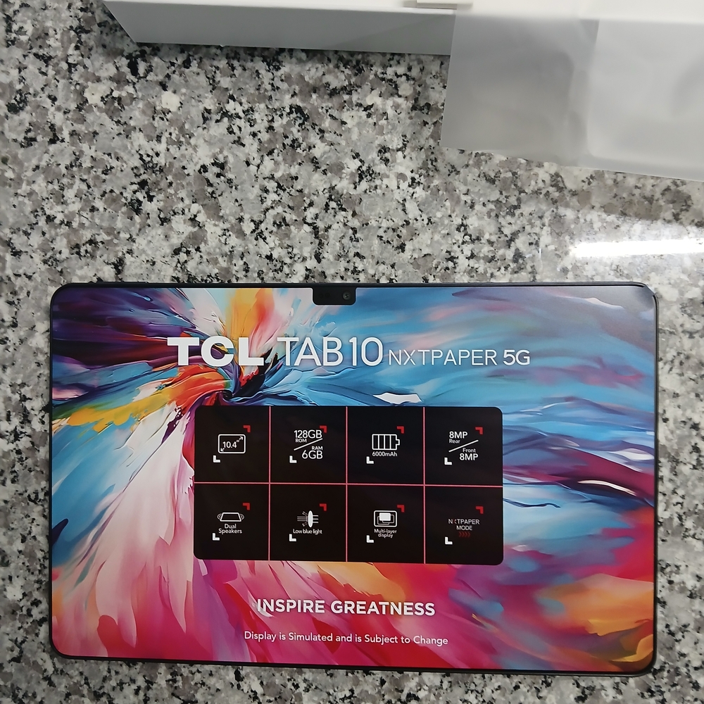 TCL TAB 10 NXTPAPER 5G Tablet - Black